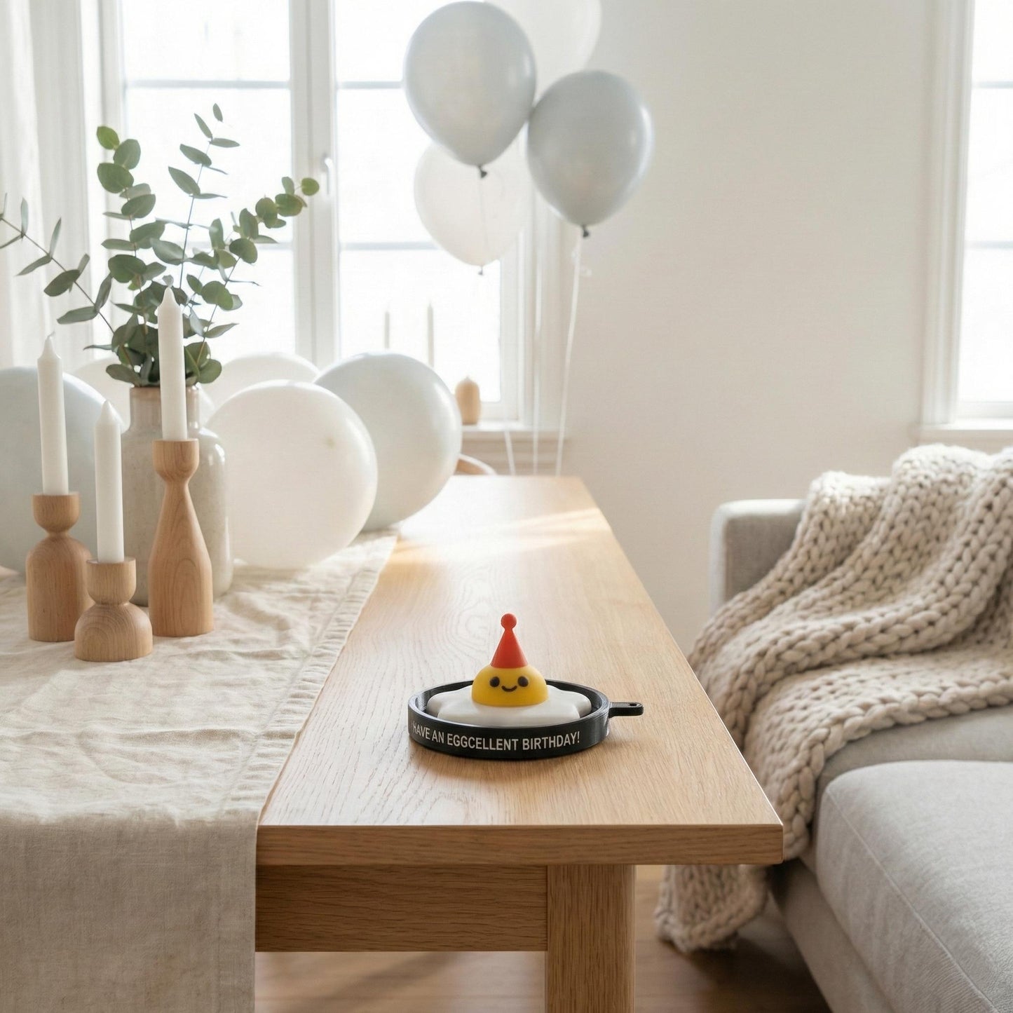 Lustiges Geburtstagsgeschenk Spiegelei Eggcellent Birthday Geschenk für Freundin Deko Büro