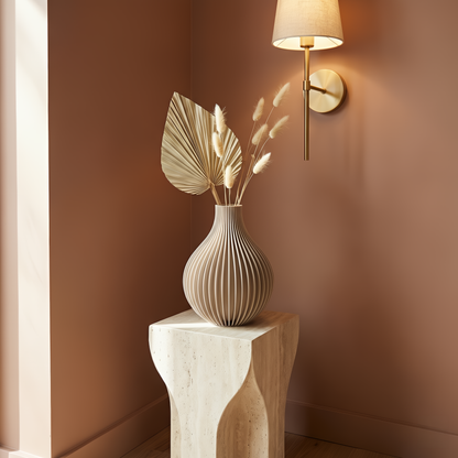Luxe Ribbelvaas Aurelia